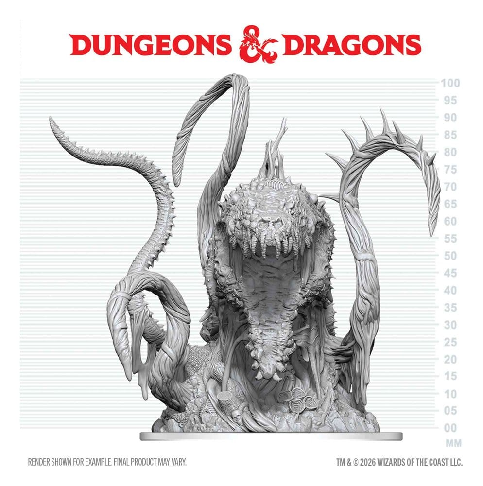 D&D Nolzur's Marvelous Miniatures Minifigur Spore von Moander 15 cm - Preorder - ETA: 01.10.2026