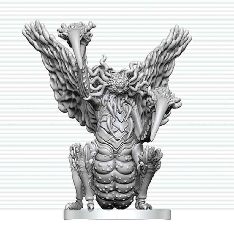 Dungeons & Dragons Nolzur's Marvelous Miniatures Miniatur unbemalt Mi-Go 14 cm - Preorder - ETA: 25.02.2027