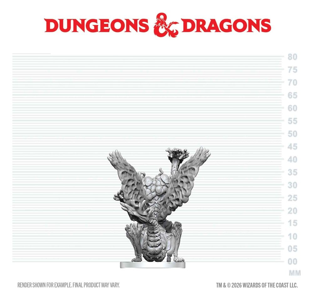 Dungeons & Dragons Nolzur's Marvelous Miniatures Miniatur unbemalt Mi-Go 14 cm - Preorder - ETA: 25.02.2027