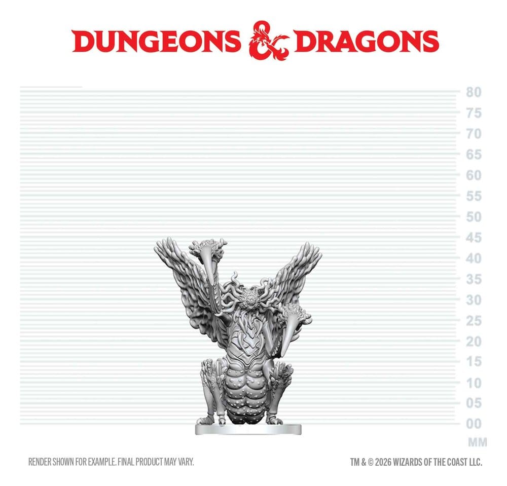 Dungeons & Dragons Nolzur's Marvelous Miniatures Miniatur unbemalt Mi-Go 14 cm - Preorder - ETA: 25.02.2027
