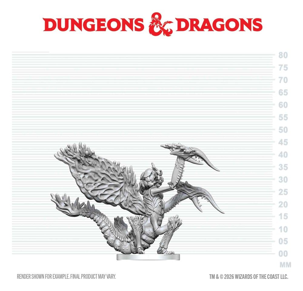 Dungeons & Dragons Nolzur's Marvelous Miniatures Miniatur unbemalt Mi-Go 14 cm - Preorder - ETA: 25.02.2027