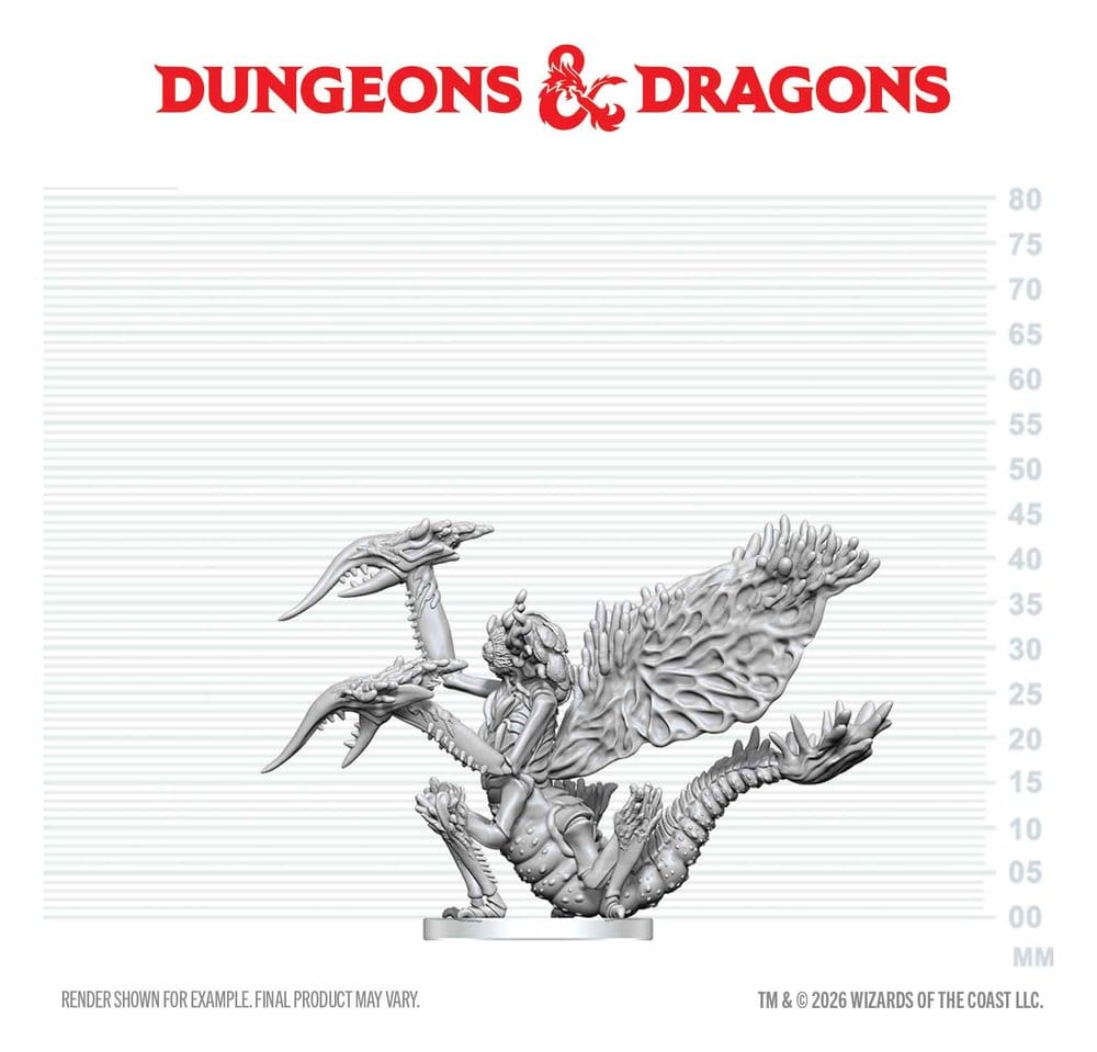 Dungeons & Dragons Nolzur's Marvelous Miniatures Miniatur unbemalt Mi-Go 14 cm - Preorder - ETA: 25.02.2027