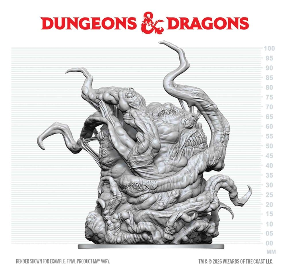 Dungeons & Dragons Nolzur's Marvelous Miniatures Miniatur unbemalt Shoggoth 20 cm - Preorder - ETA: 25.02.2027
