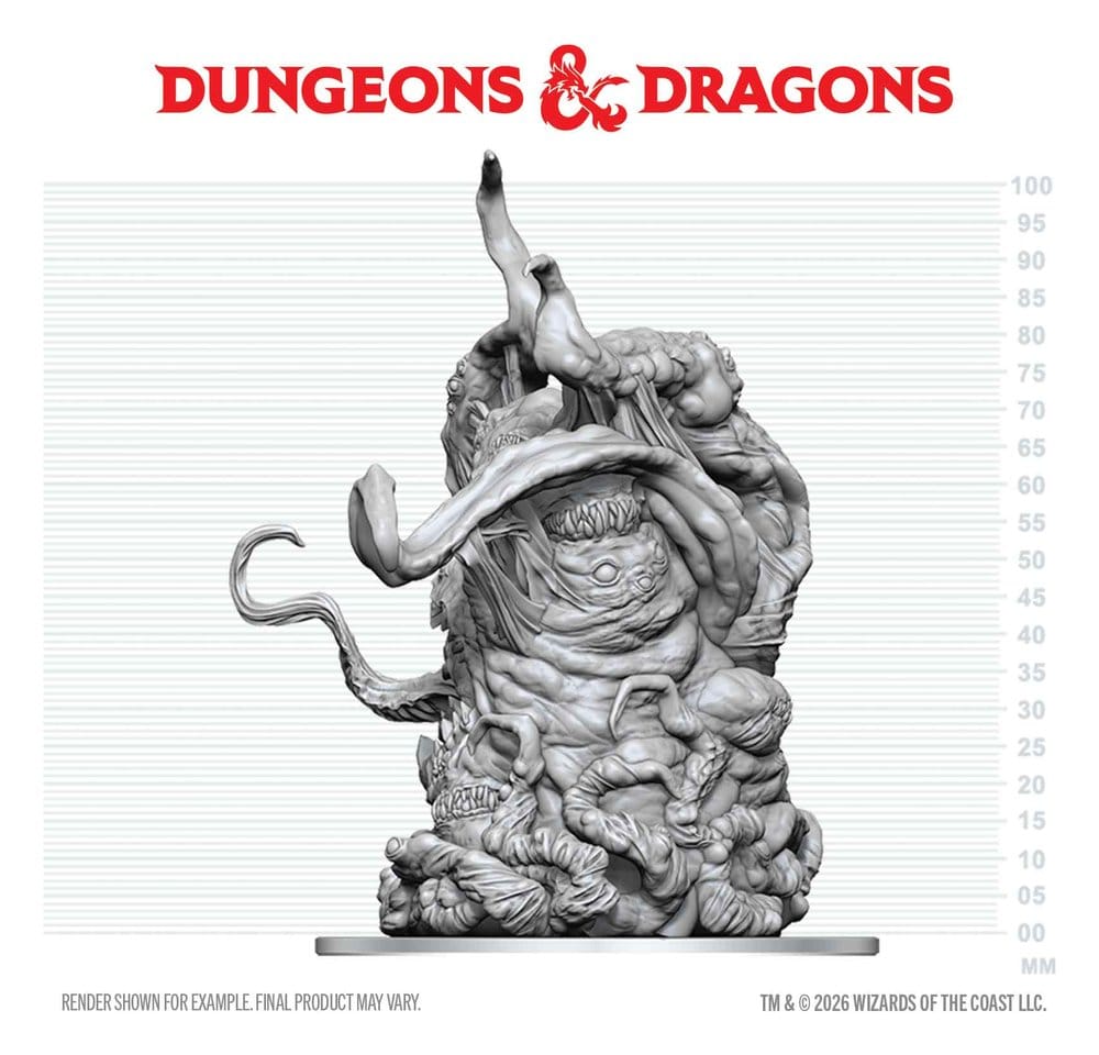 Dungeons & Dragons Nolzur's Marvelous Miniatures Miniatur unbemalt Shoggoth 20 cm - Preorder - ETA: 25.02.2027