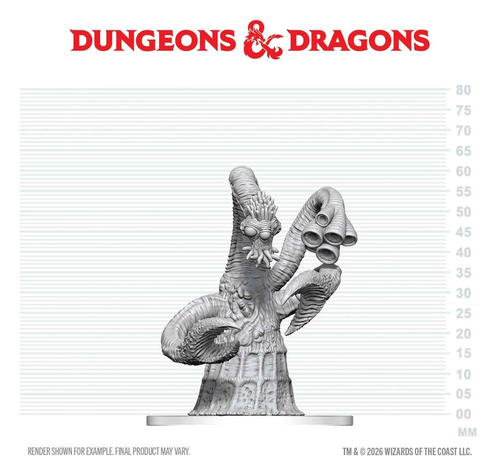 Dungeons & Dragons Nolzur's Marvelous Miniatures Miniatur unbemalt Yithianer 14 cm - Preorder - ETA: 25.02.2027