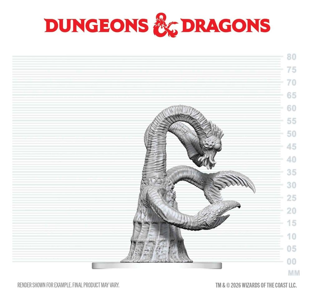 Dungeons & Dragons Nolzur's Marvelous Miniatures Miniatur unbemalt Yithianer 14 cm - Preorder - ETA: 25.02.2027