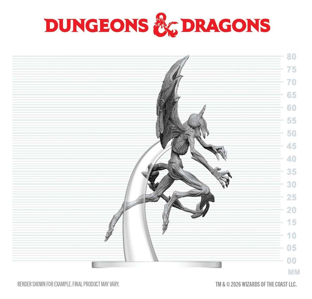 Dungeons & Dragons Nolzur's Marvelous Miniatures Miniatur unbemalt Nachtmahr 17 cm - Preorder - ETA: 25.02.2027