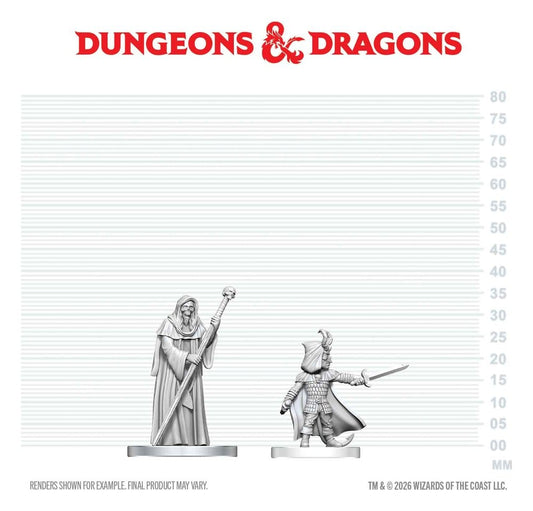 D&D Nolzur's Marvelous Miniatures Minifiguren Kultist von Bhaal & Kultist von Myrkul 13 cm - Preorder - ETA: 01.10.2026