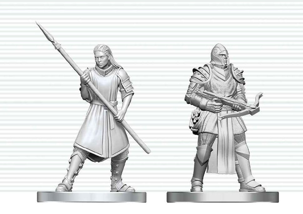 D&D Nolzur's Marvelous Miniatures Minifiguren Town Guards 13 cm - Preorder - ETA: 25.09.2026