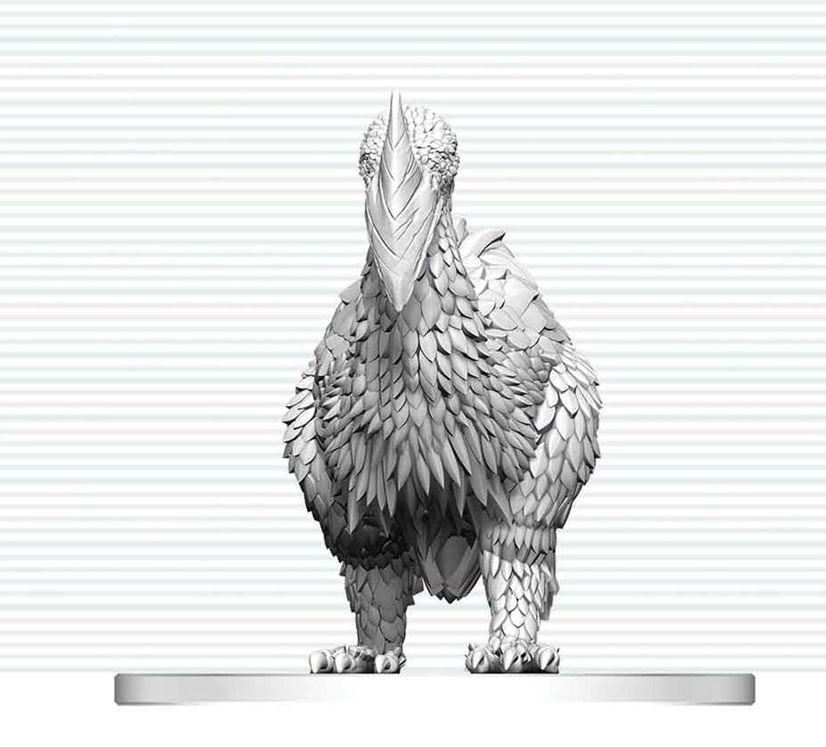 D&D Nolzur's Marvelous Miniatures Minifigur Axe Beak 4 cm - Preorder - ETA: 25.09.2026