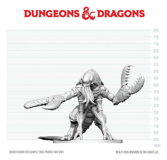 D&D Nolzur's Marvelous Miniatures Minifigur Chuul 6 cm - Preorder - ETA: 31.10.2026
