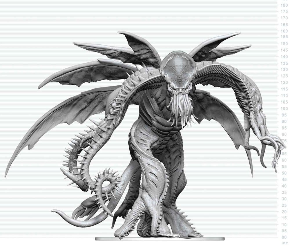 D&D Nolzur's Marvelous Miniatures Miniatur unbemalt Cthulhu 20 cm - Preorder - ETA: 28.12.2026