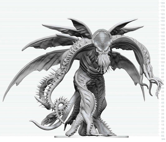 D&D Nolzur's Marvelous Miniatures Miniatur unbemalt Cthulhu 20 cm - Preorder - ETA: 28.12.2026