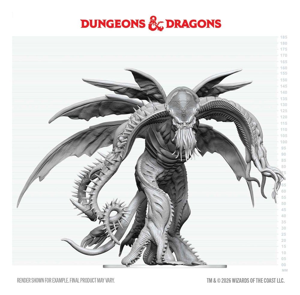 D&D Nolzur's Marvelous Miniatures Miniatur unbemalt Cthulhu 20 cm - Preorder - ETA: 28.12.2026