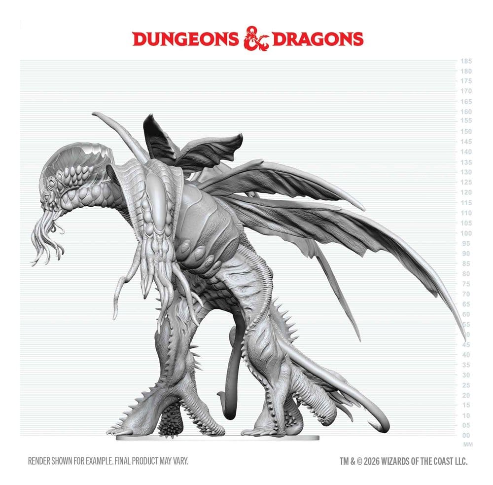 D&D Nolzur's Marvelous Miniatures Miniatur unbemalt Cthulhu 20 cm - Preorder - ETA: 28.12.2026