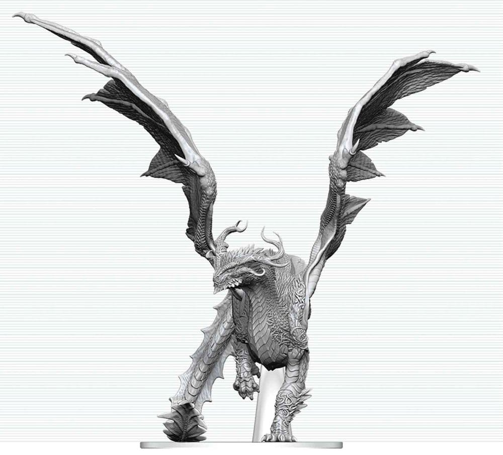 Dungeons & Dragons Nolzur's Marvelous Miniatures Miniatur unbemalt Adult Spirit Dragon 24 cm - Preorder - ETA: 25.03.2027