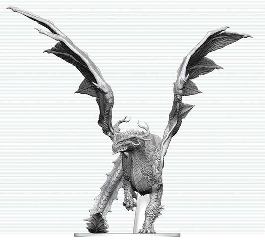Dungeons & Dragons Nolzur's Marvelous Miniatures Miniatur unbemalt Adult Spirit Dragon 24 cm - Preorder - ETA: 25.03.2027