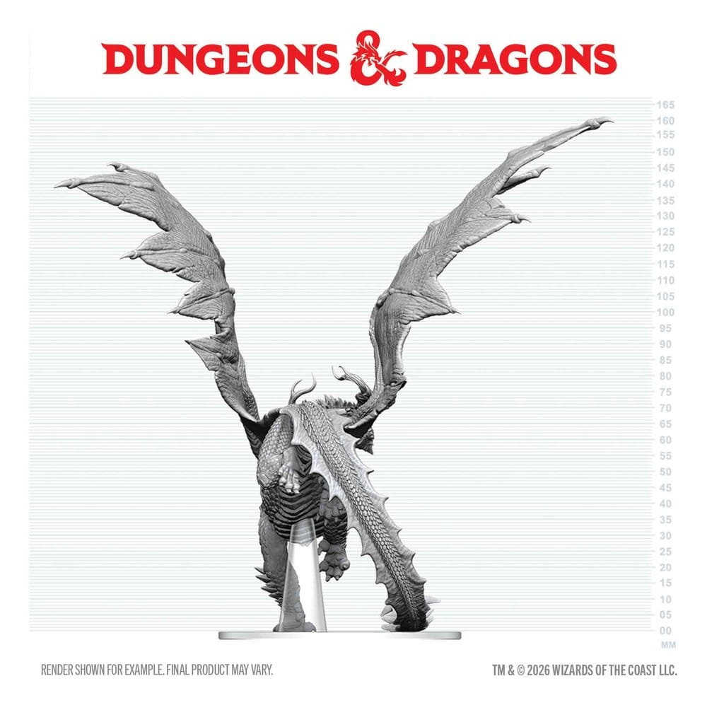 Dungeons & Dragons Nolzur's Marvelous Miniatures Miniatur unbemalt Adult Spirit Dragon 24 cm - Preorder - ETA: 25.03.2027