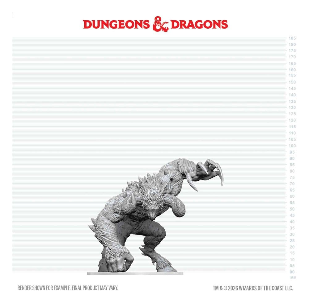 D&D Nolzur's Marvelous Miniatures Boxed Miniatur unbemalt Goristro 15 cm - Preorder - ETA: 25.10.2026