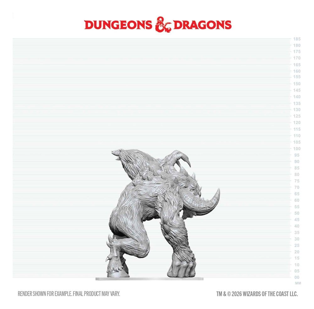 D&D Nolzur's Marvelous Miniatures Boxed Miniatur unbemalt Goristro 15 cm - Preorder - ETA: 25.10.2026