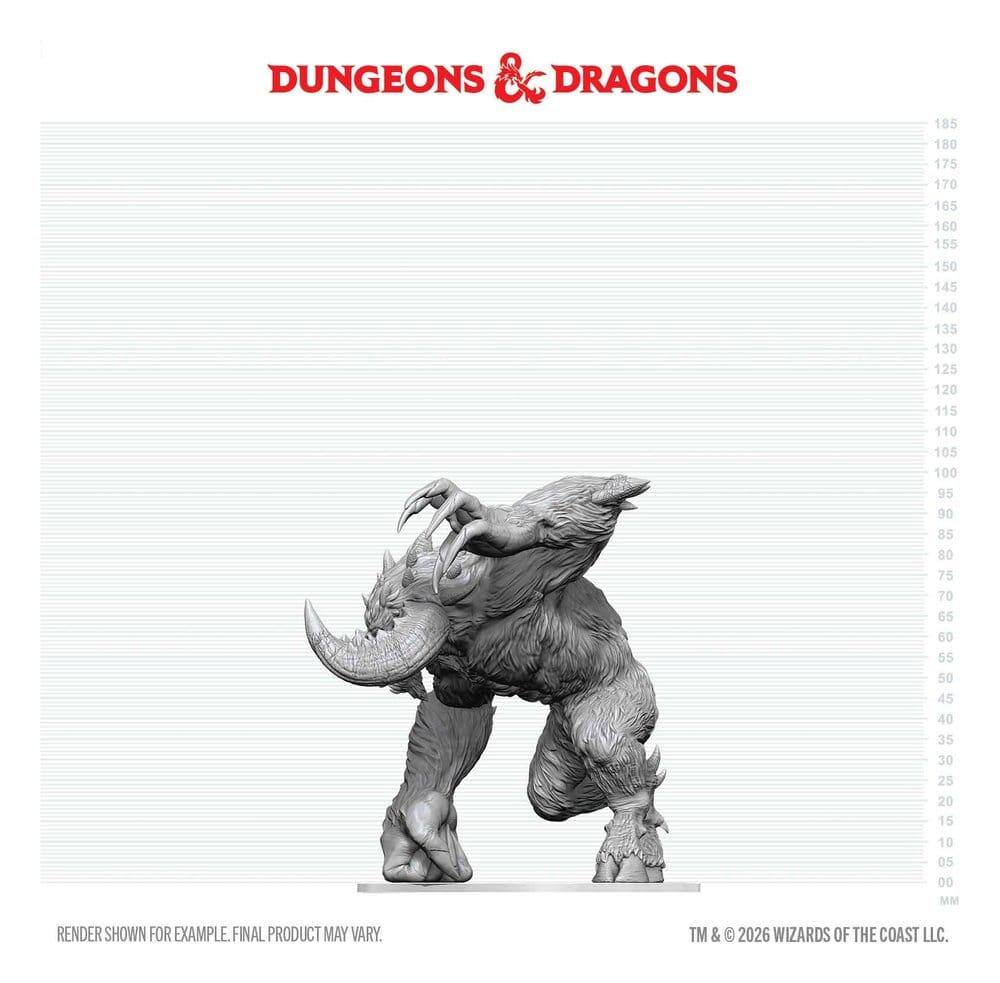 D&D Nolzur's Marvelous Miniatures Boxed Miniatur unbemalt Goristro 15 cm - Preorder - ETA: 25.10.2026