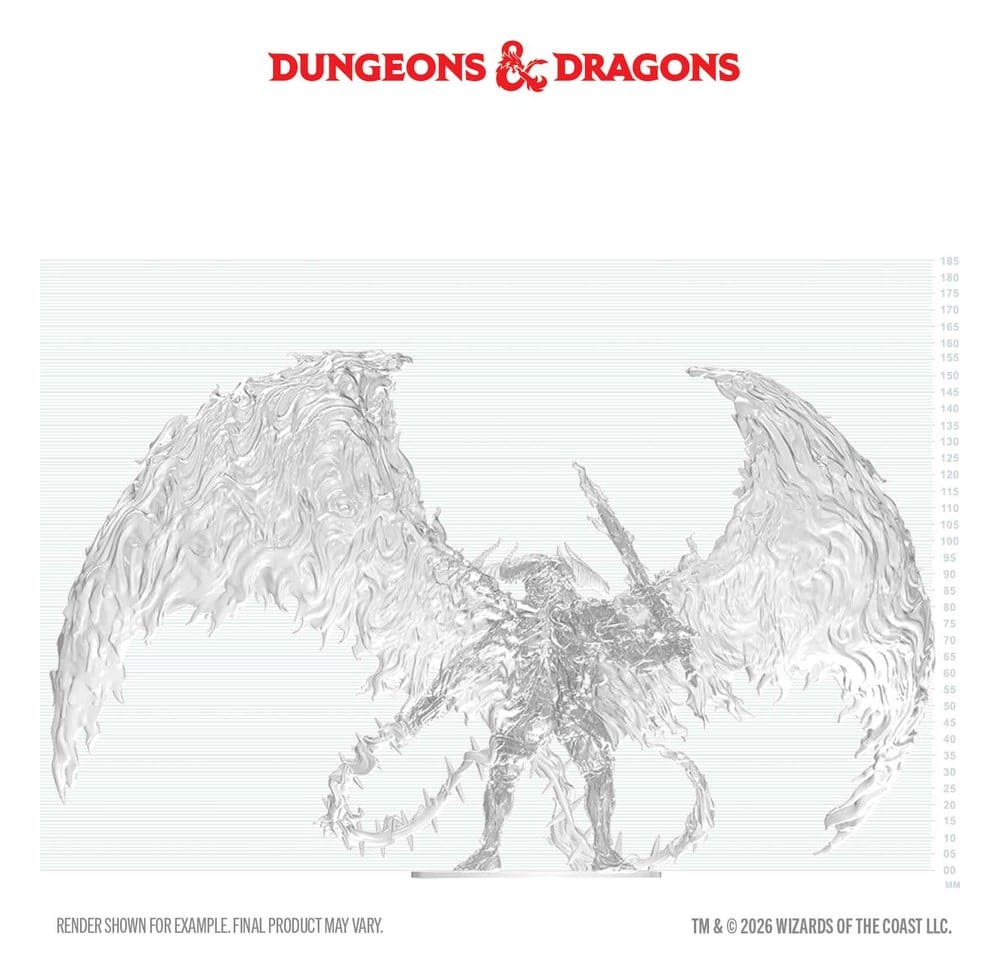 D&D Nolzur's Marvelous Miniatures Boxed Miniatur unbemalt Balor 20 cm - Preorder - ETA: 25.10.2026