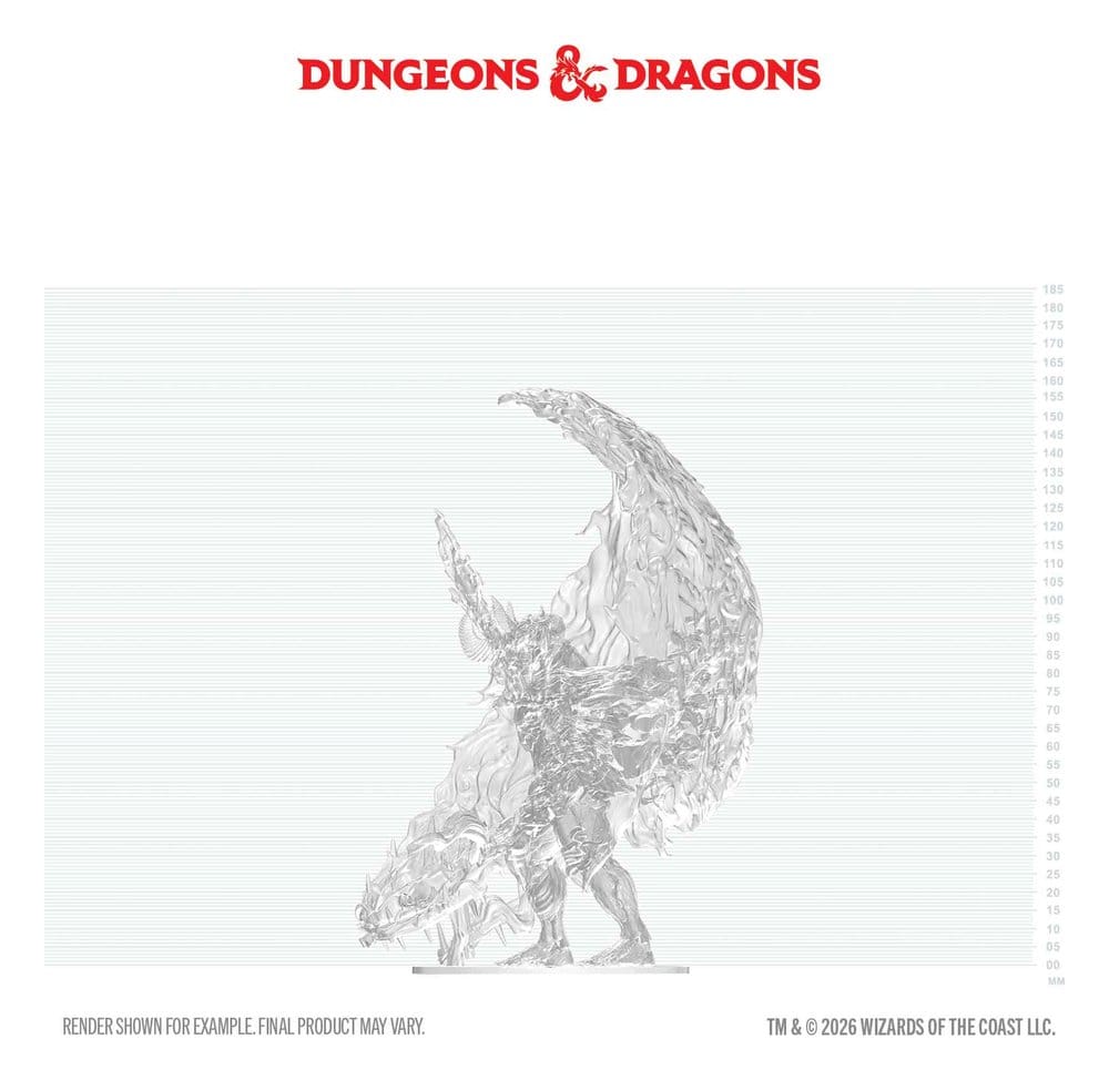 D&D Nolzur's Marvelous Miniatures Boxed Miniatur unbemalt Balor 20 cm - Preorder - ETA: 25.10.2026