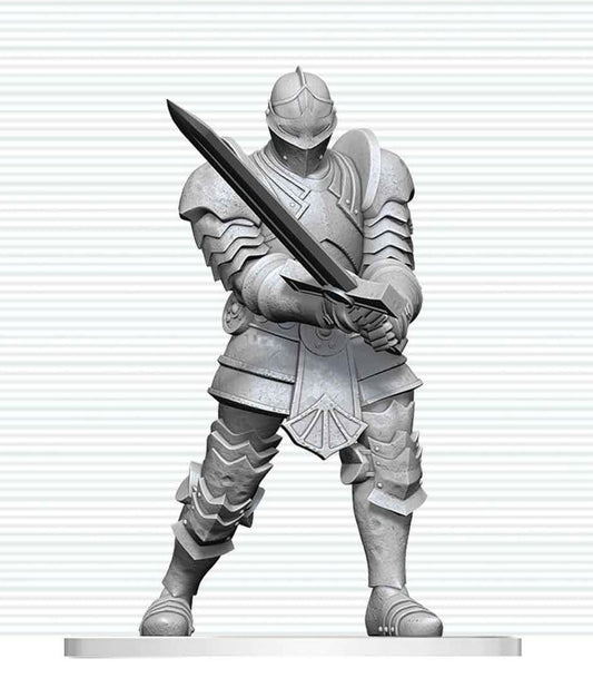Dungeons & Dragons Nolzur's Marvelous Miniatures Miniatur unbemalt Red Knight Guardian Golem 14 cm - Preorder - ETA: 25.05.2027