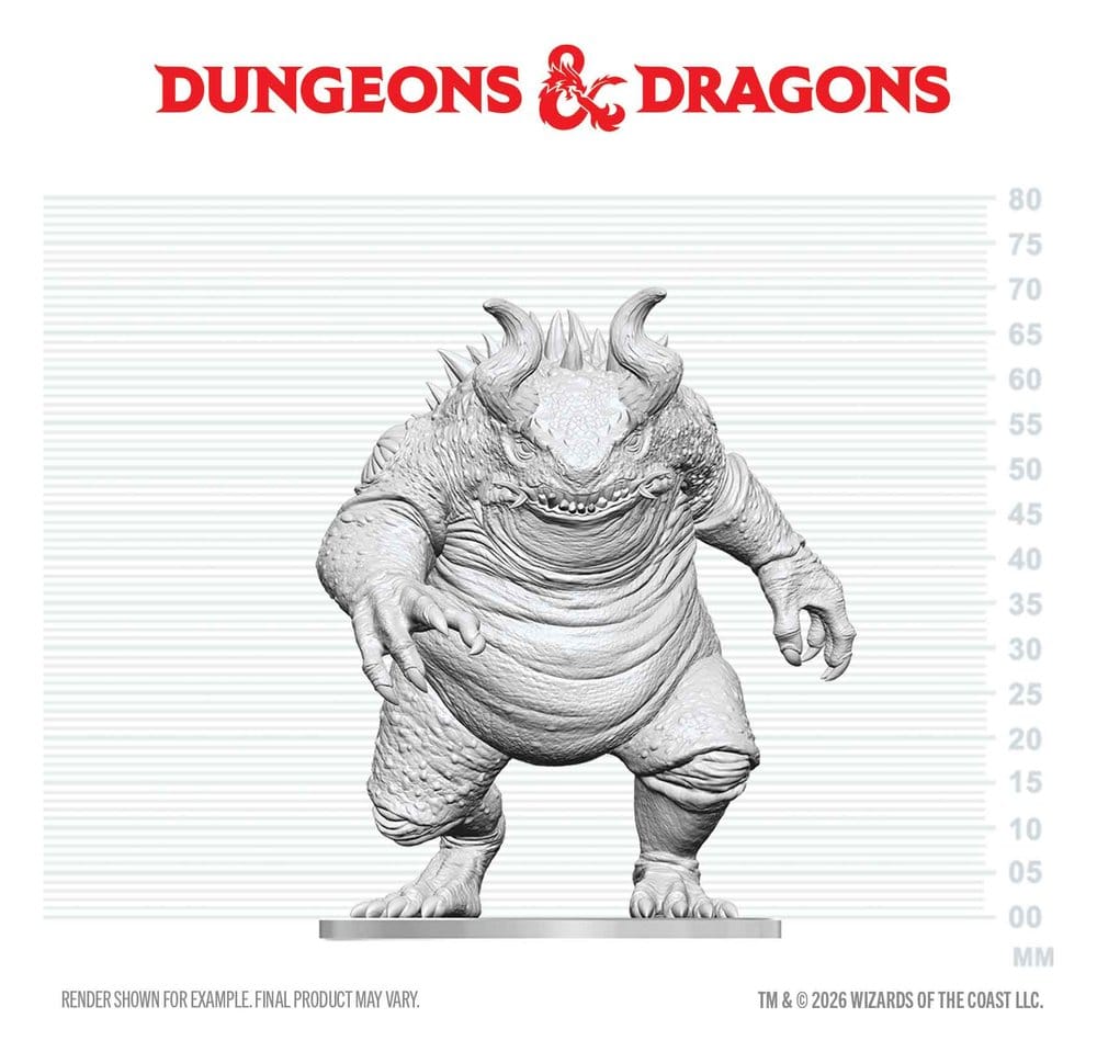 Dungeons & Dragons Nolzur's Marvelous Miniatures Miniatur unbemalt Hezrou 17 cm - Preorder - ETA: 25.05.2027