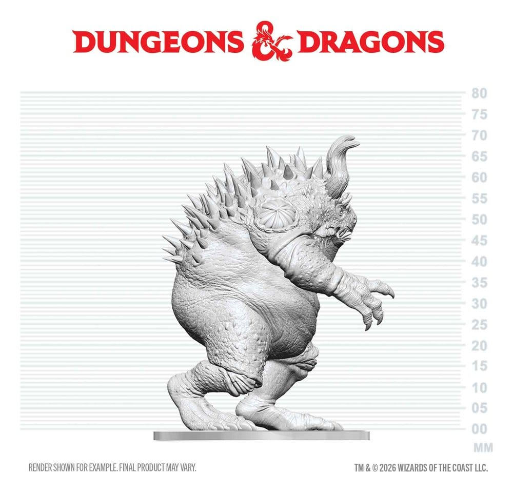 Dungeons & Dragons Nolzur's Marvelous Miniatures Miniatur unbemalt Hezrou 17 cm - Preorder - ETA: 25.05.2027