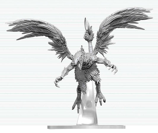 Dungeons & Dragons Nolzur's Marvelous Miniatures Miniatur unbemalt Vrock 17 cm - Preorder - ETA: 25.05.2027