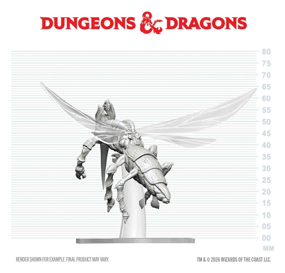 Dungeons & Dragons Nolzur's Marvelous Miniatures Miniatur unbemalt Chasme 17 cm - Preorder - ETA: 25.05.2027