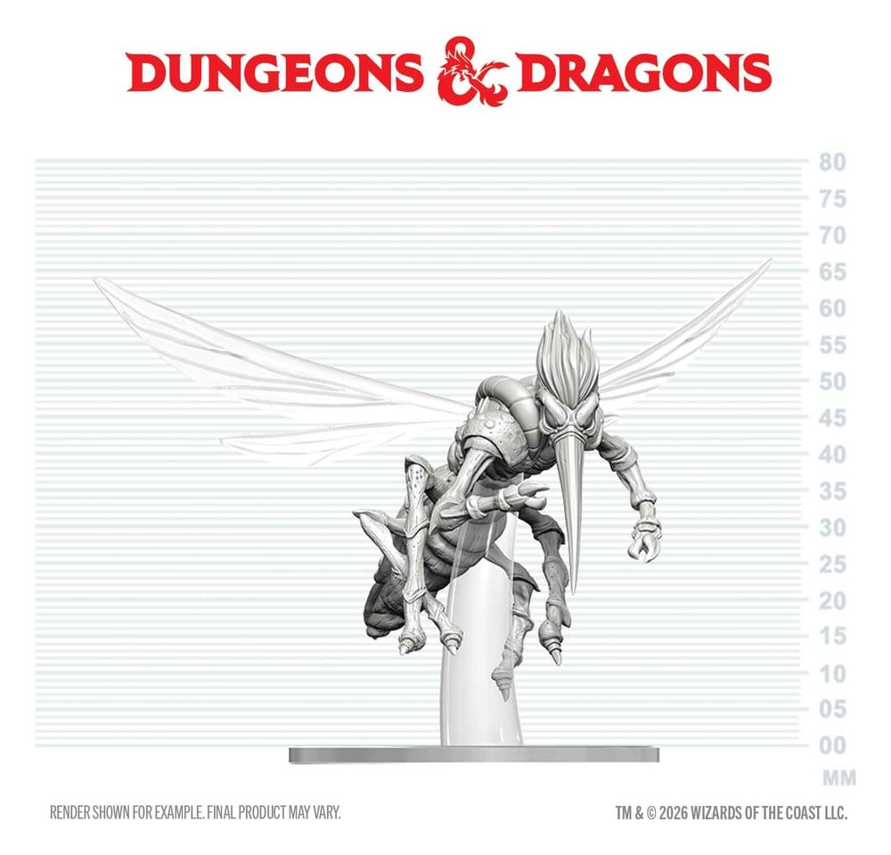 Dungeons & Dragons Nolzur's Marvelous Miniatures Miniatur unbemalt Chasme 17 cm - Preorder - ETA: 25.05.2027