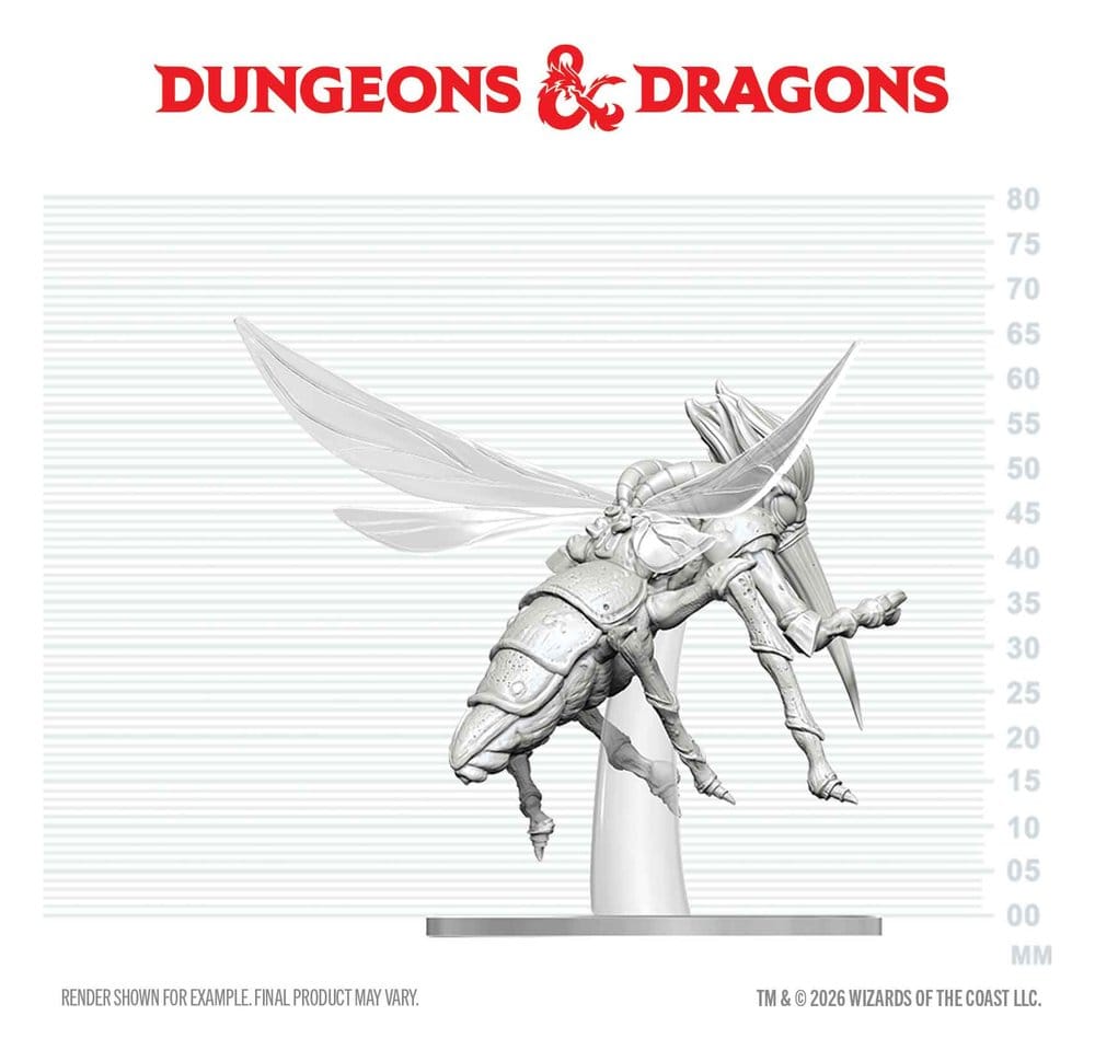 Dungeons & Dragons Nolzur's Marvelous Miniatures Miniatur unbemalt Chasme 17 cm - Preorder - ETA: 25.05.2027