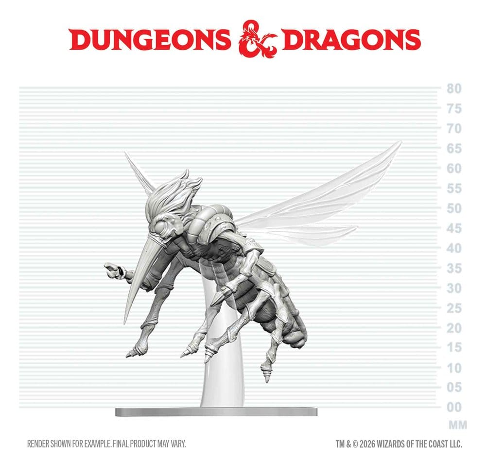 Dungeons & Dragons Nolzur's Marvelous Miniatures Miniatur unbemalt Chasme 17 cm - Preorder - ETA: 25.05.2027