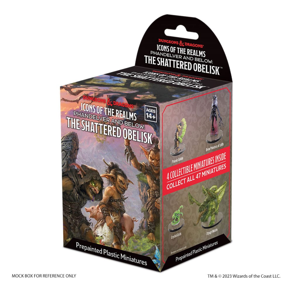 D&D Icons of the Realms: Phandelver and Below: The Shattered Obelisk (Set #29) Booster Brick (8) - Versand: 7 Tage nach Bestellung