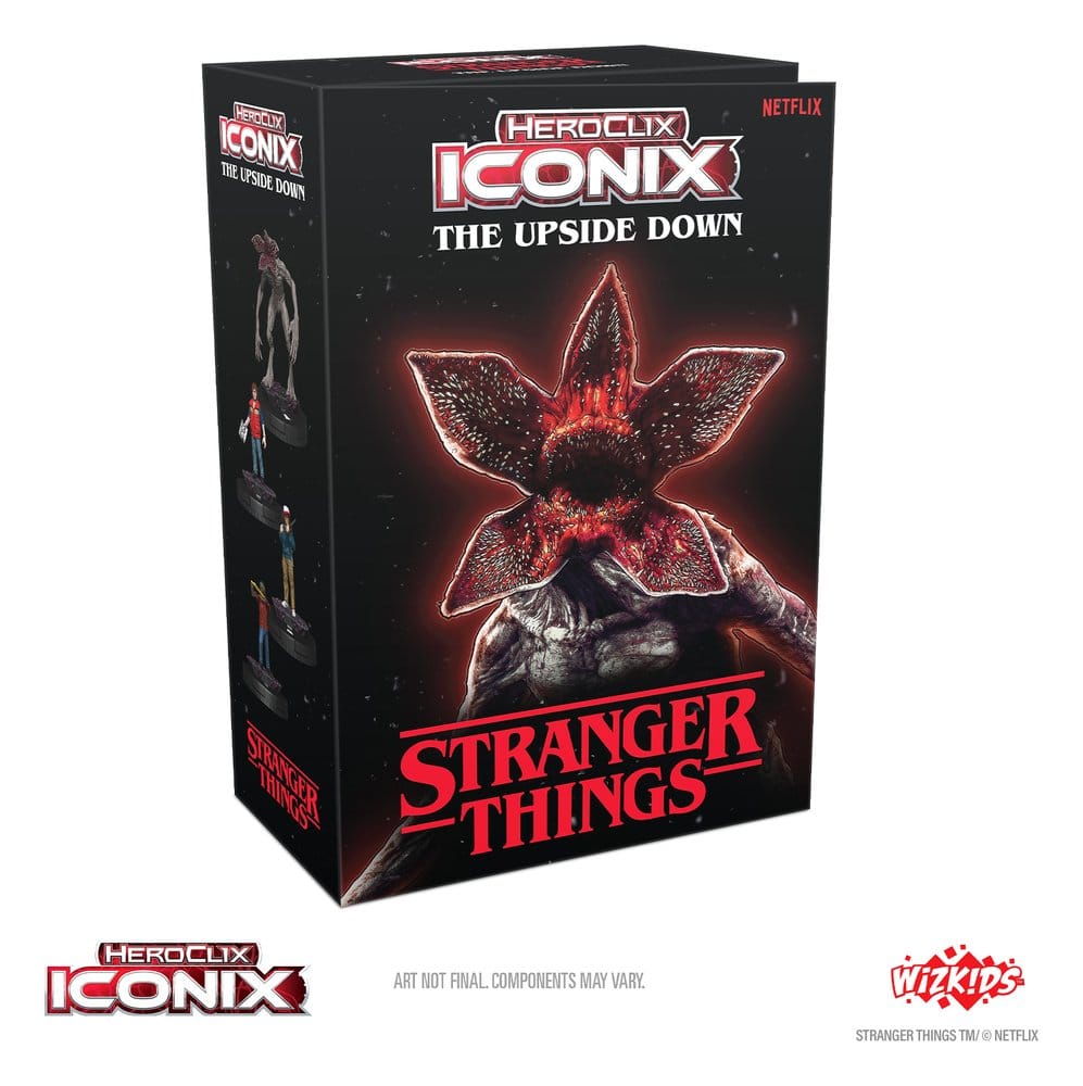 Stranger Things HeroClix Iconix: The Upside Down - Preorder - ETA: 26.10.2026