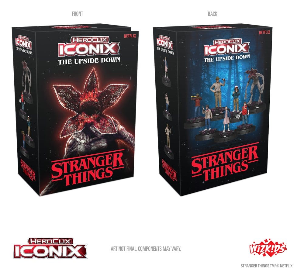 Stranger Things HeroClix Iconix: The Upside Down - Preorder - ETA: 26.10.2026