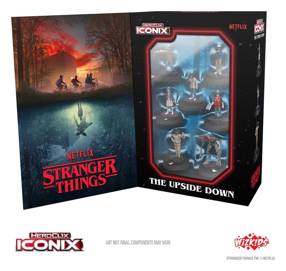 Stranger Things HeroClix Iconix: The Upside Down - Preorder - ETA: 26.10.2026