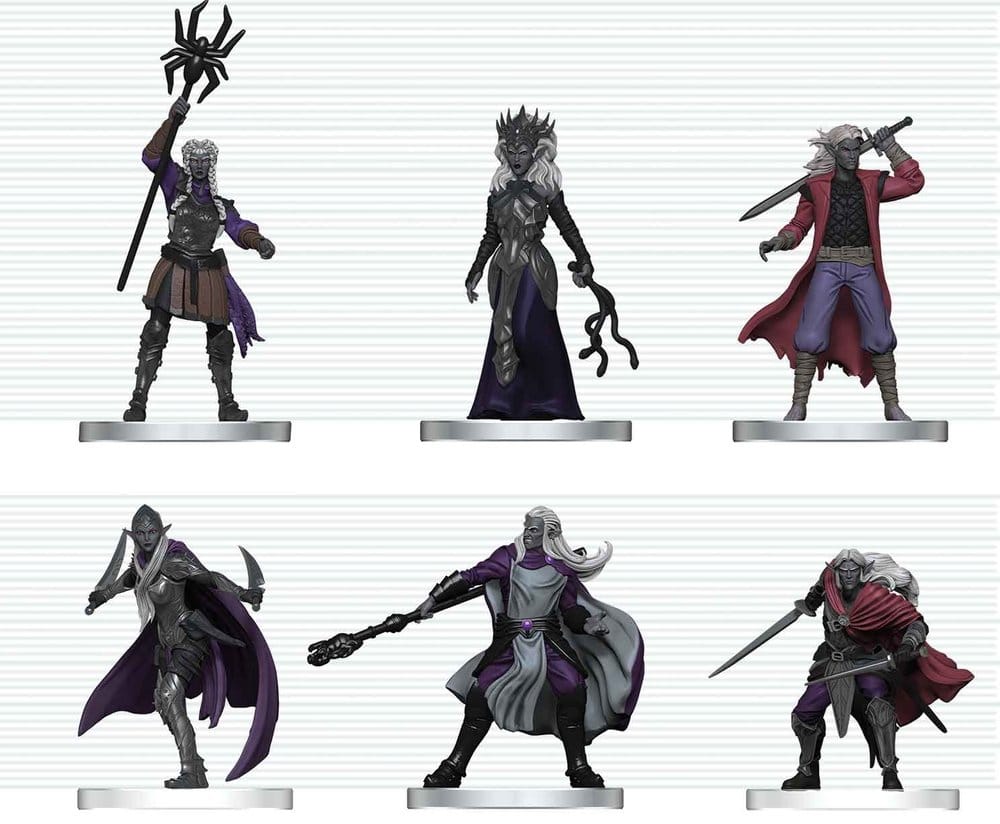 D&D Icons of the Realms Minifiguren Drow-Kriegerschar 20 cm - Preorder - ETA: 28.11.2026