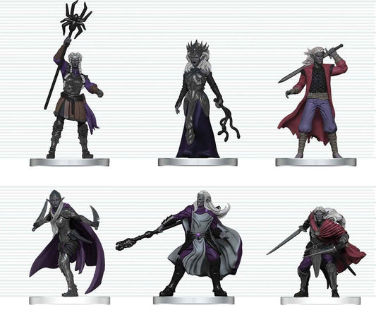 D&D Icons of the Realms Minifiguren Drow-Kriegerschar 20 cm - Preorder - ETA: 28.11.2026