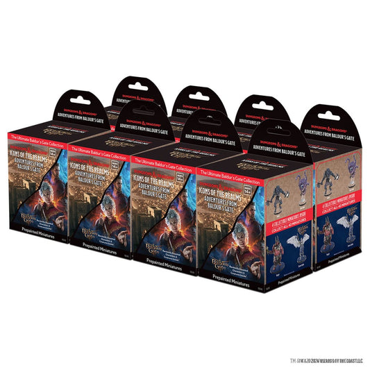 D&D Icons of the Realms: Adventures from Baldur's Gate Booster Brick (8) - Preorder - ETA: 12.09.2025