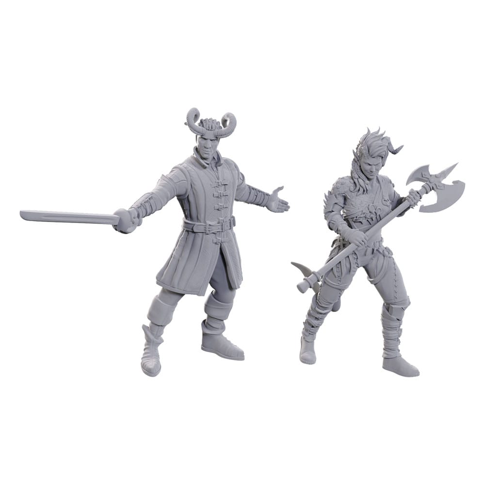 D&D Nolzur's Marvelous Miniatures Miniatur unbemalt Wyll & Karlach - Versand: 7 Tage nach Bestellung