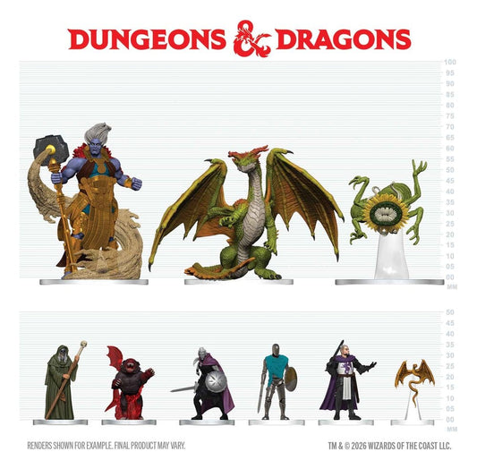 D&D Icons of the Realms Booster Brick Abenteuer in Faerûn (Set 41) 13 cm - Preorder - ETA: 25.09.2026