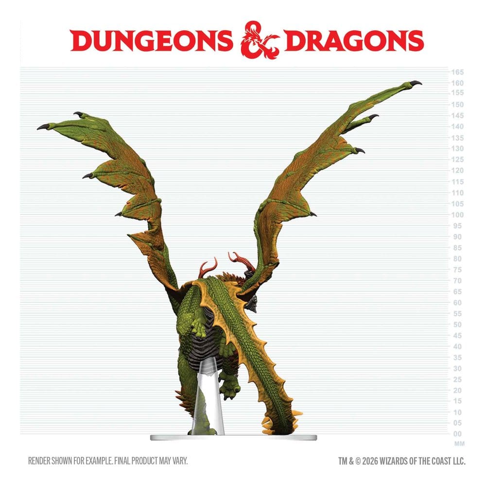 Dungeons & Dragons Icons of the Realms Miniaturen vorbemalt Adult Spirit Dragon 24 cm - Preorder - ETA: 25.02.2027
