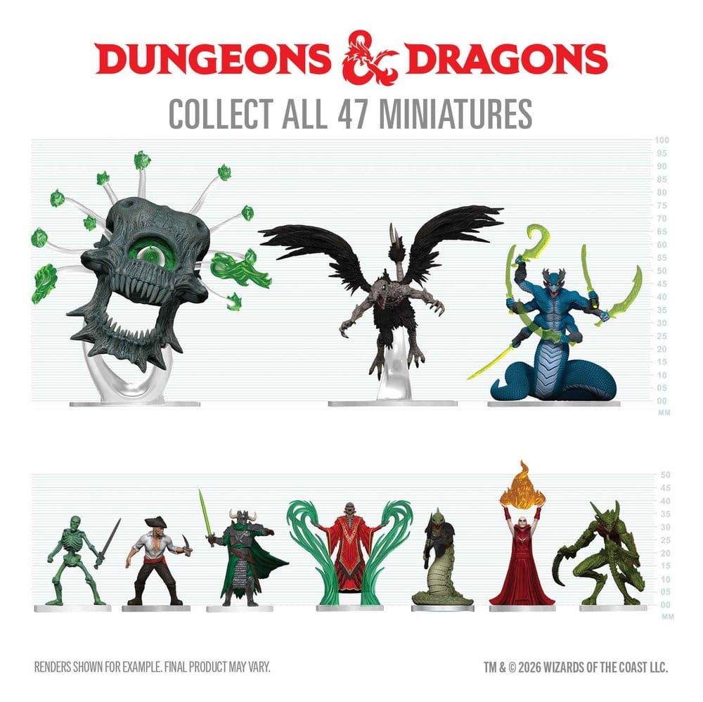 D&D Icons of the Realms: Arcana Unleashed: Deadfall Booster Brick (10) - Preorder - ETA: 25.10.2026