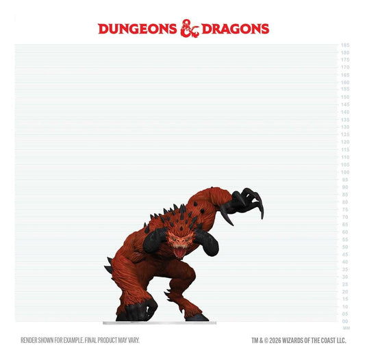 D&D Icons of the Realms: Boxed Miniaturen vorbemalt Goristro 15 cm - Preorder - ETA: 19.02.2027