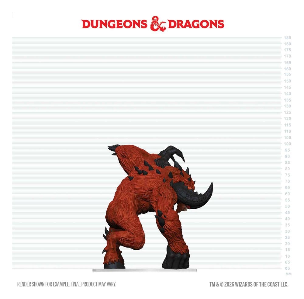 D&D Icons of the Realms: Boxed Miniaturen vorbemalt Goristro 15 cm - Preorder - ETA: 25.10.2026