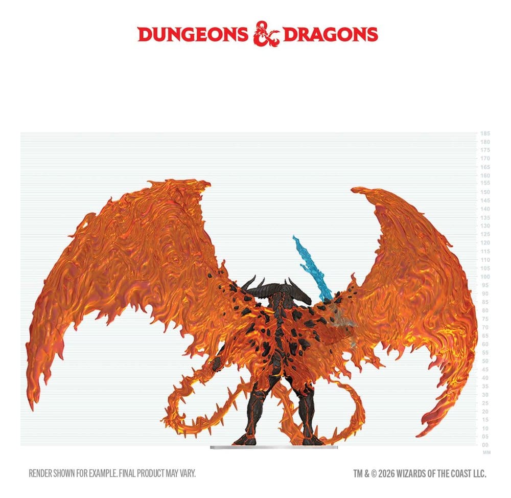 D&D Icons of the Realms: Boxed Miniaturen vorbemalt Balor 20 cm - Preorder - ETA: 25.10.2026