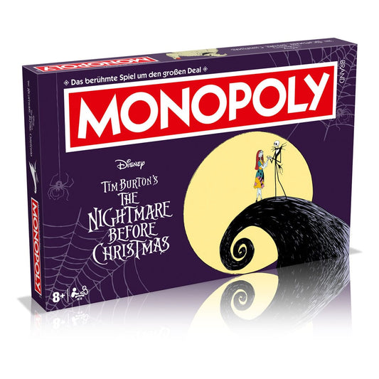 Monopoly Brettspiel Nightmare Before Christmas *Deutsche Version* - Preorder - ETA: 25.11.2025